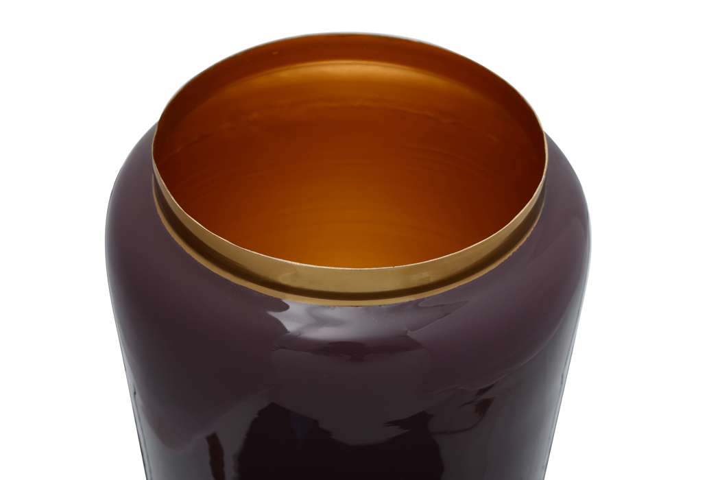 Vaas Art Deco 425 paars/goud - Afbeelding 3