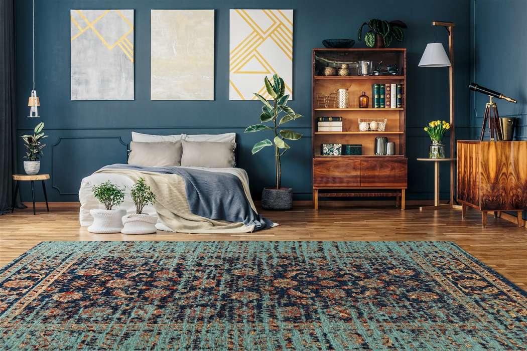 Charme 225 multi/blauw 80x150cm - Afbeelding 2