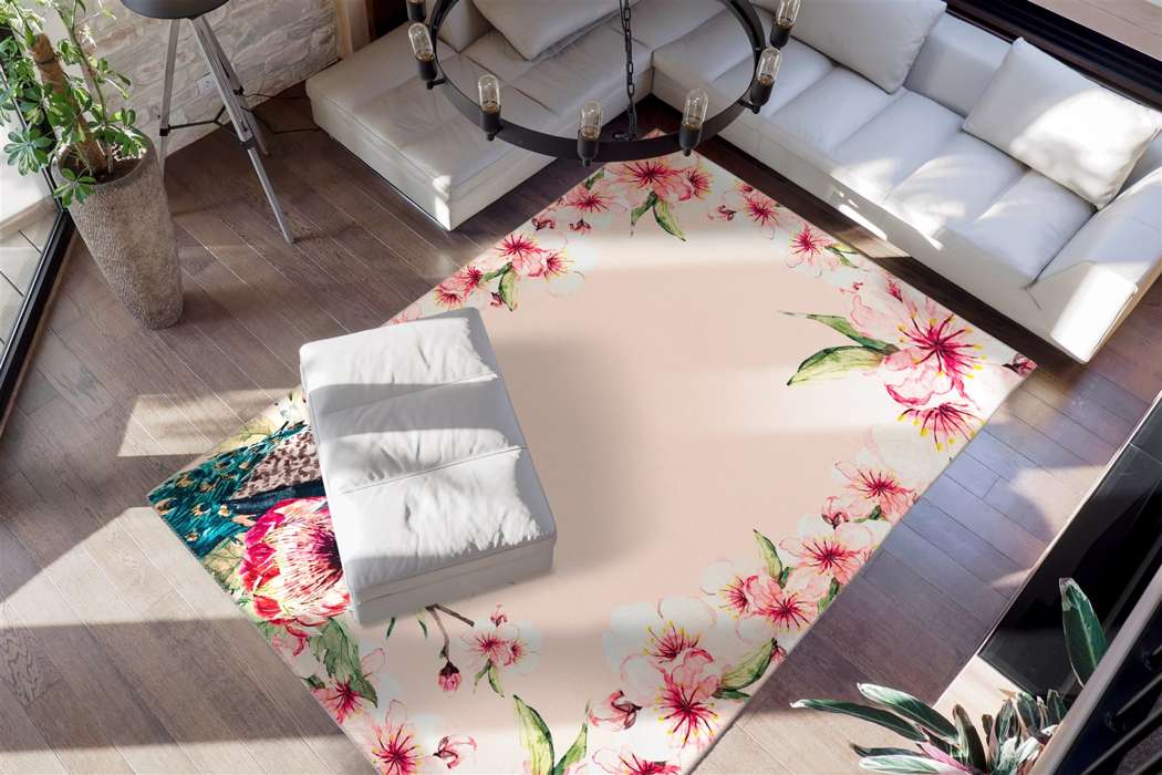 Blossom 125 multi/creme 80x150cm - Afbeelding 2