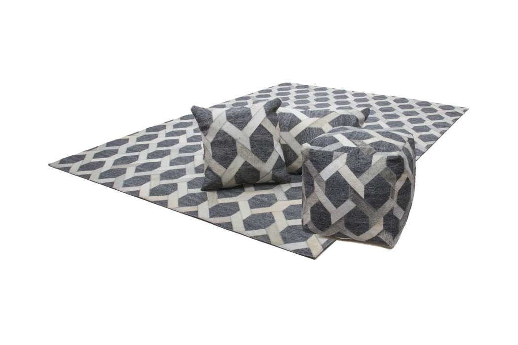 Chimera poef 125 grijs 45cm x 45cm - Afbeelding 4