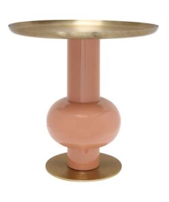 Side Table Art Deco 2225 apricot/goud
