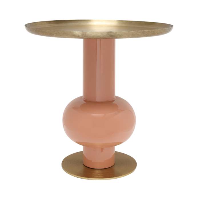 Side Table Art Deco 2225 apricot/goud