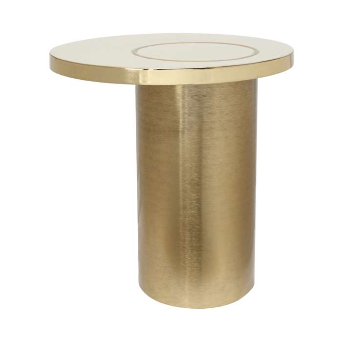 Bijzettafel Art Deco 2325 taupe/goud
