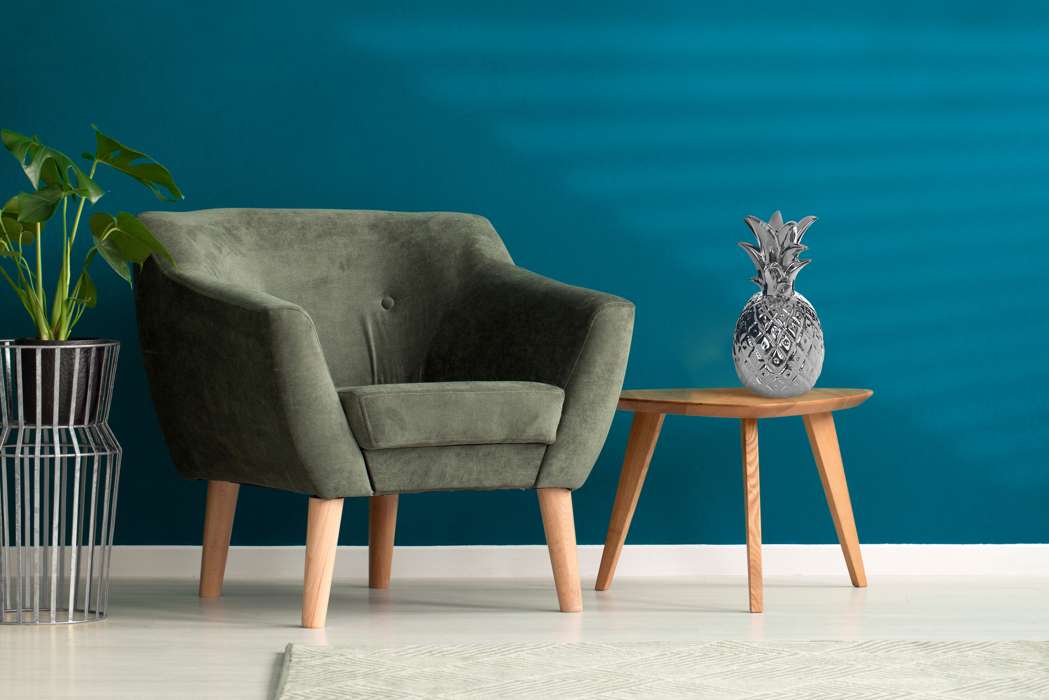 Candle Holder Pineapple 110 silver - Afbeelding 2