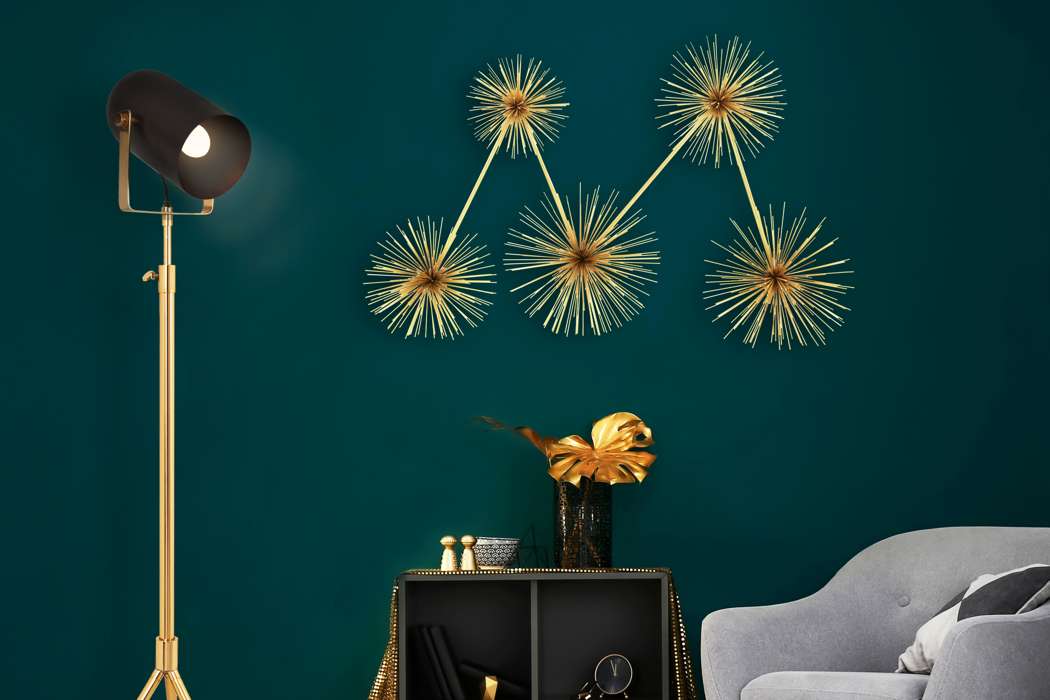 Wand Deco Domizil 325 goud - Afbeelding 2