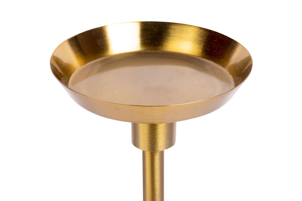 Candle holder Fayya 225 gold / black - Afbeelding 2