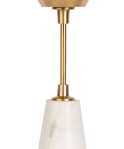 Candle holder Fayya 225 gold / white