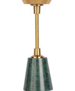 Candle holder Fayya 225 gold / green