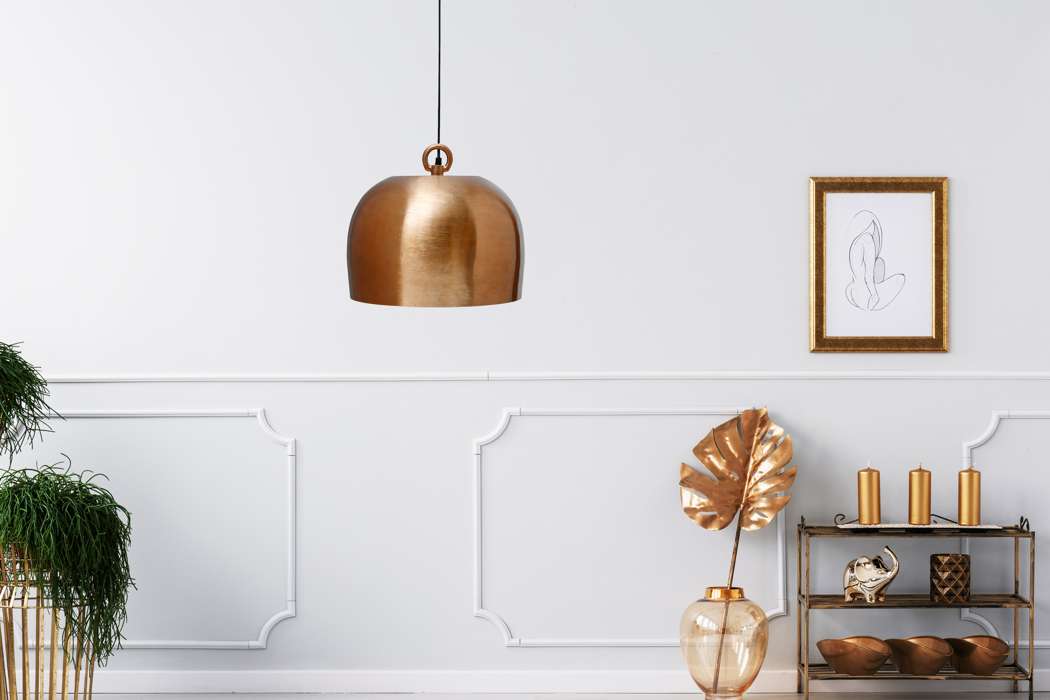 Hanglamp Art Deco 325 koper - Afbeelding 2