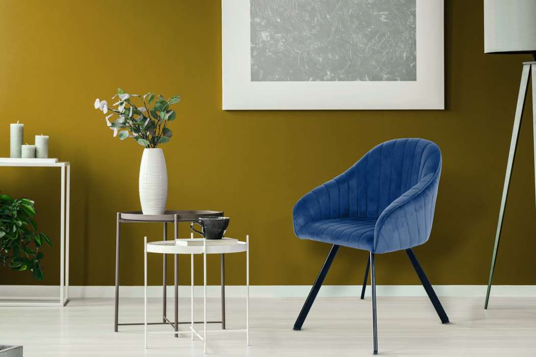 Chair Jodie 125 set of 2 dark blue - Afbeelding 3