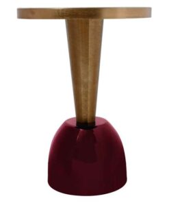 Side table Art Deco 225 old pink / plum