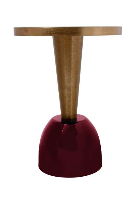 Side table Art Deco 225 old pink / plum