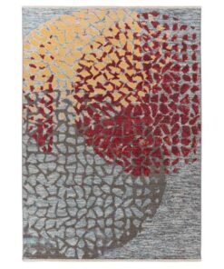 Dilan 400 multi/rood 160x230cm