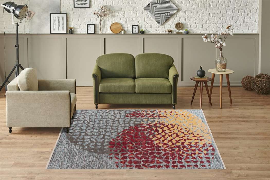 Dilan 400 multi/rood 80x150cm - Afbeelding 2