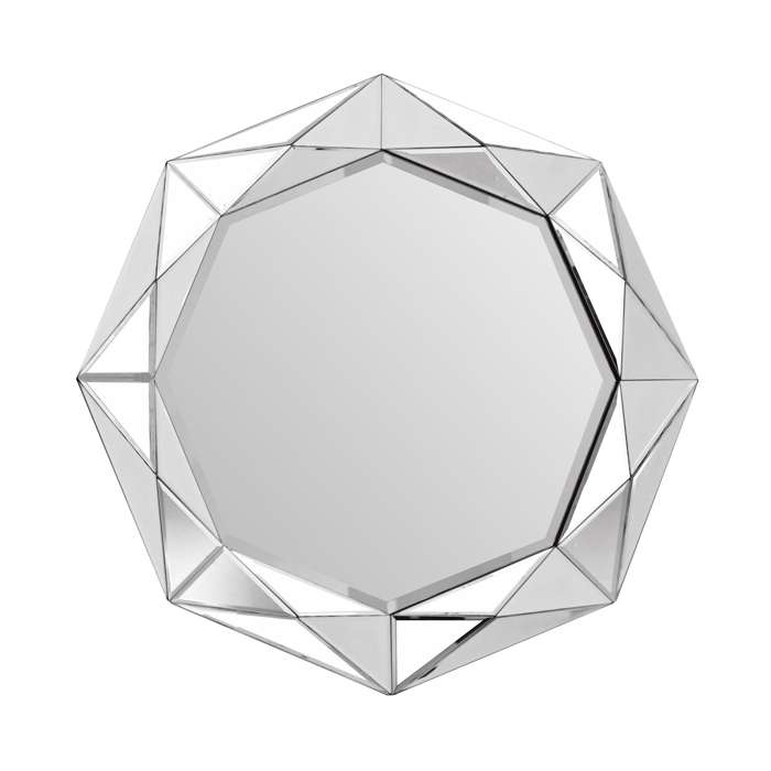 Wandspiegel Herakles 1010 zilver