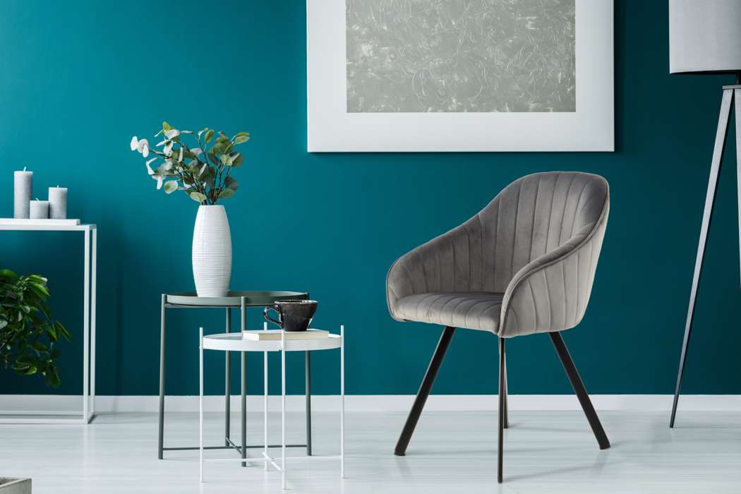 Jodie 125 chair set of 2 dark gray - Afbeelding 3