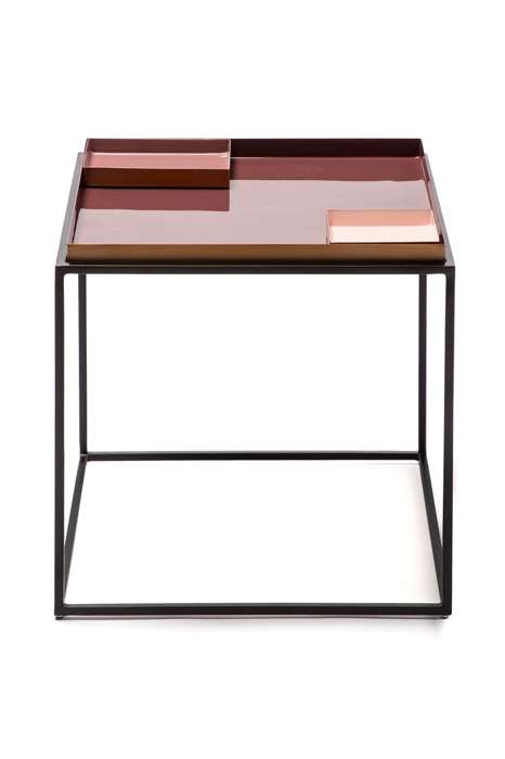 Sidetable Famosa 360 violet/rosé