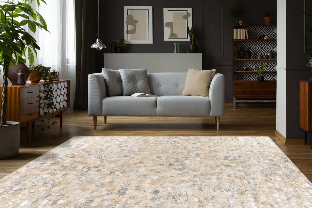 Lavin 1250 zilver 120 x170cm - Afbeelding 2