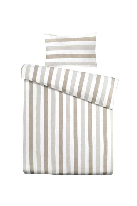 Bed linen Pina 100-GB Taupe 260cm x 220cm / 50cm x 75cm (2 pcs.)