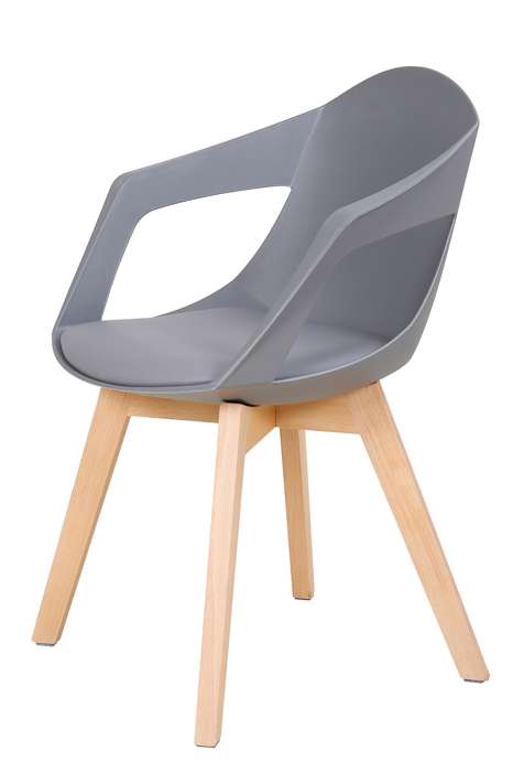 Chair Chandra 110 set of 2 grey