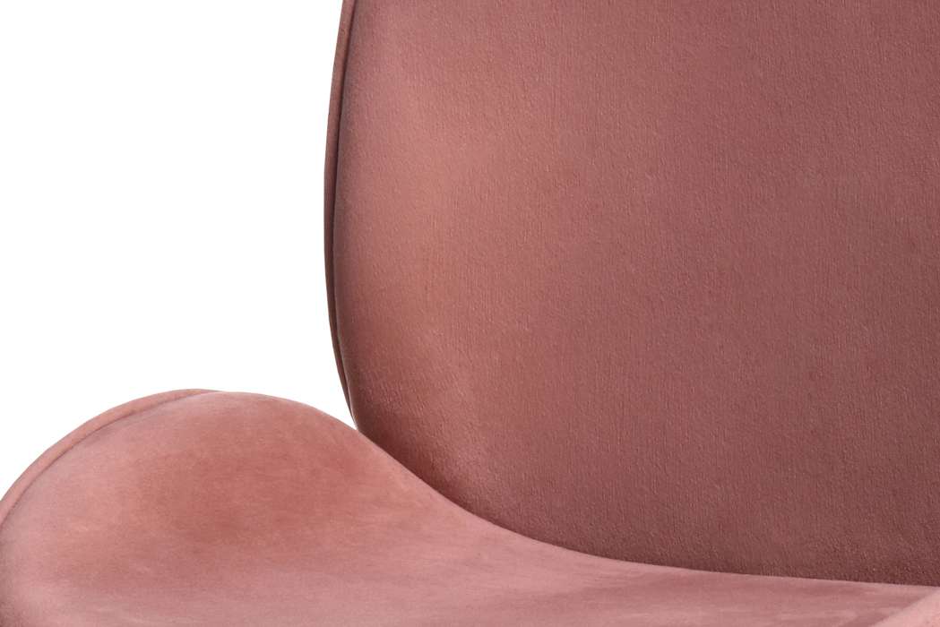 Charlize 110 Chair Set of 2 Old Pink / Brass - Afbeelding 4