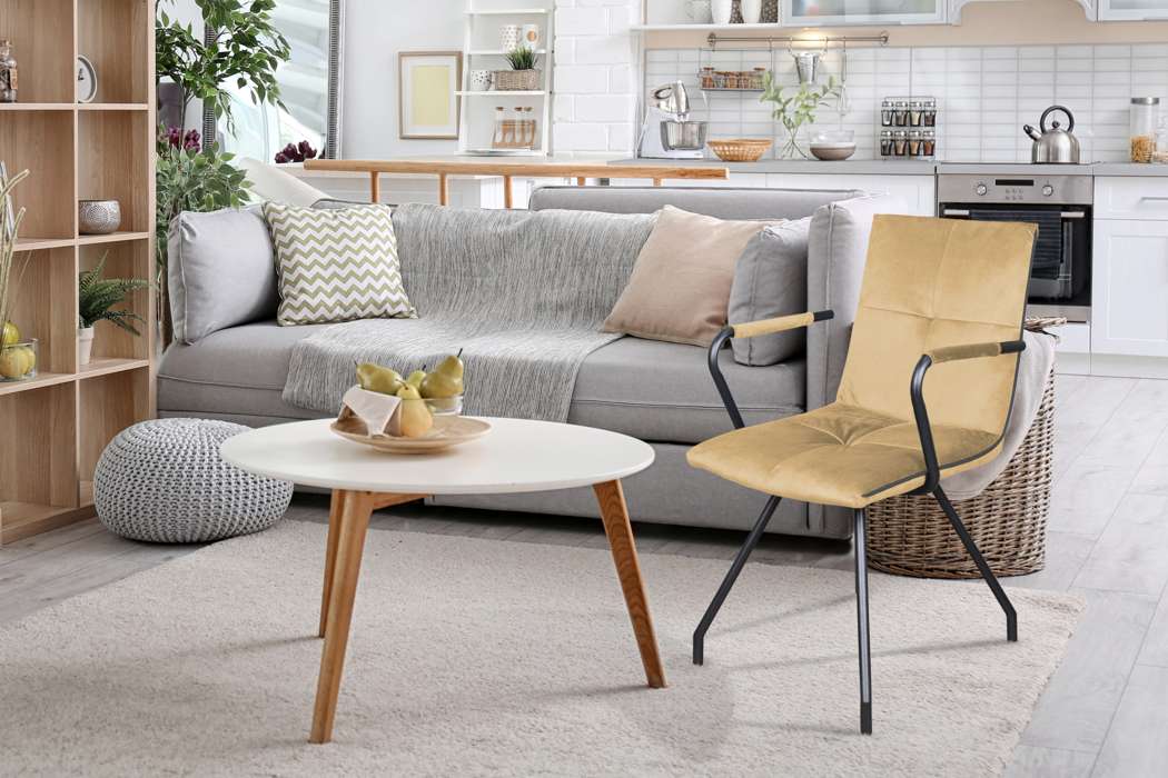 Chair Eaden 225 set of 2 sand - Afbeelding 2