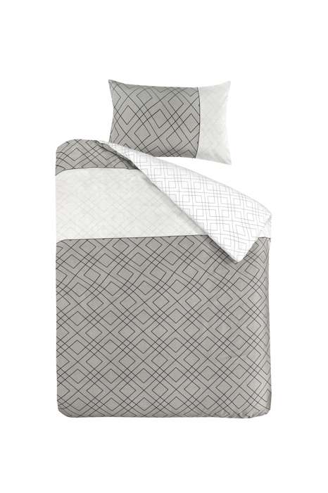 Bed linen Heather 125-AT Grey 140cm x 200cm
