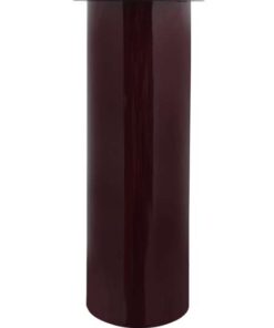 Floor candlestick Art Deco 185 plum / silver