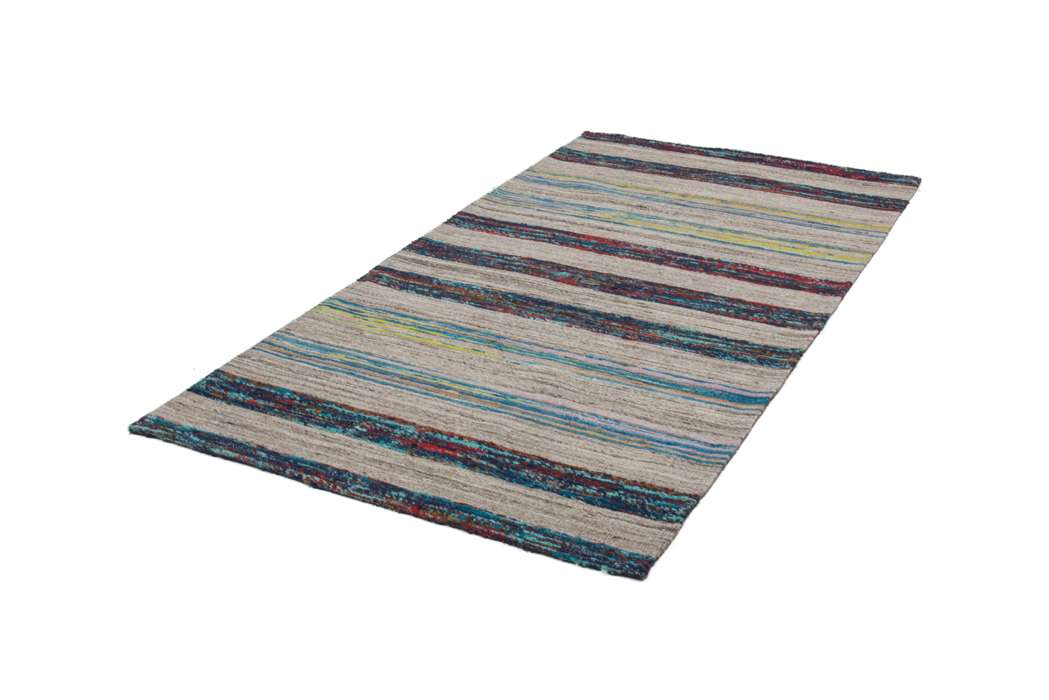 Duarte 210 nature/blue 160x230cm - Afbeelding 4