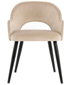 Alternative view of Chair Joris 110 set of 2 champagne