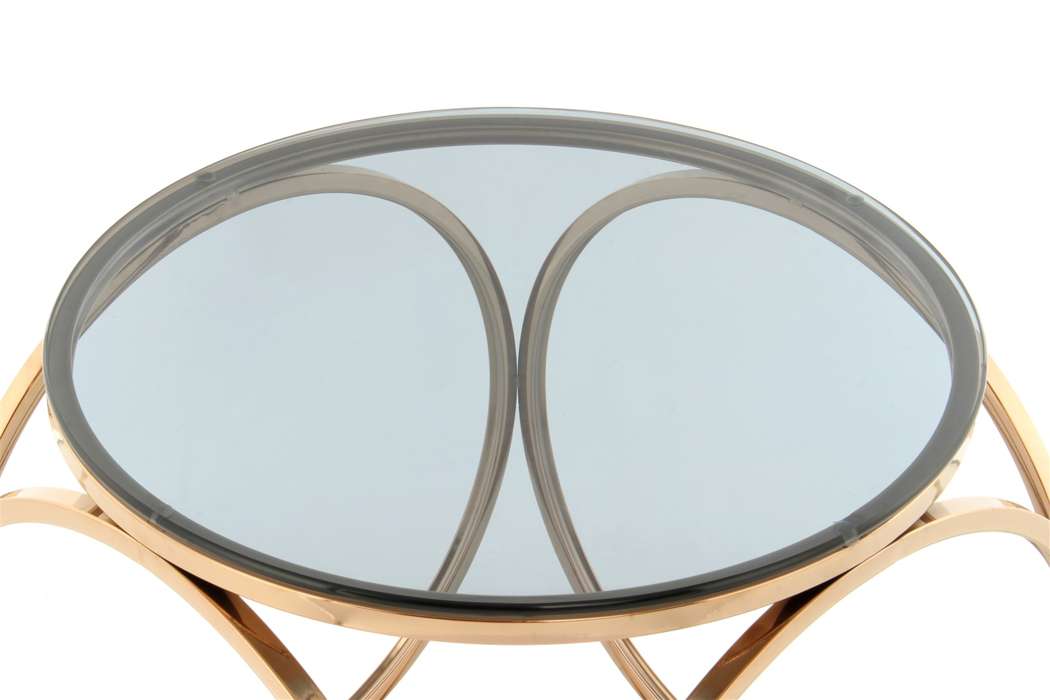 Sidetable Whitney 225 grijs/goud - Afbeelding 3