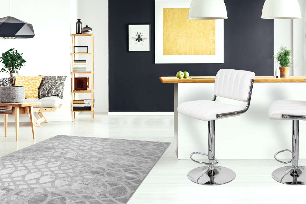 Barstool Midnight 725 set 2 white - Afbeelding 2