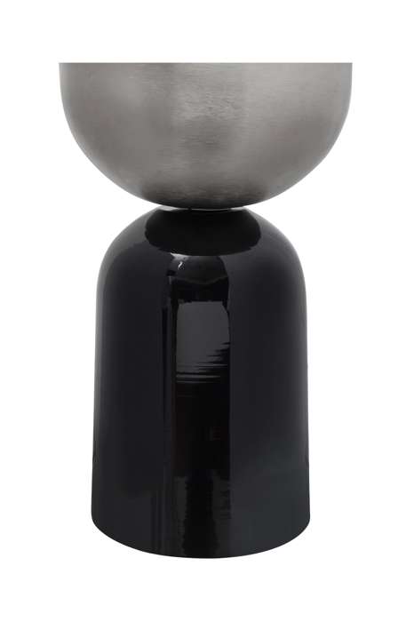 Pot Stand Art Deco 125 silver / plum
