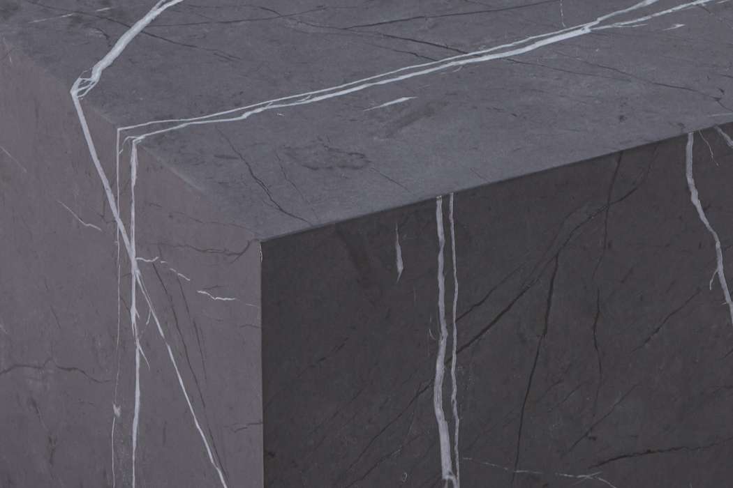 Bijzettafel kubus Cuboid, grijs - Afbeelding 3