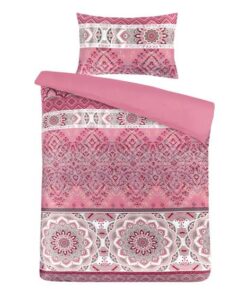 Dekbed Alegra 125-GB multi / roze 140cm x 200cm