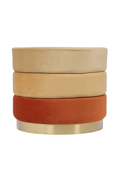Stool Elyse 100 Orange / Multi
