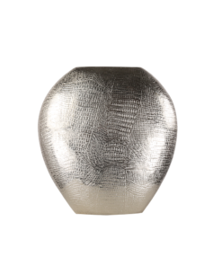 Vase Firenze medium raw nickel