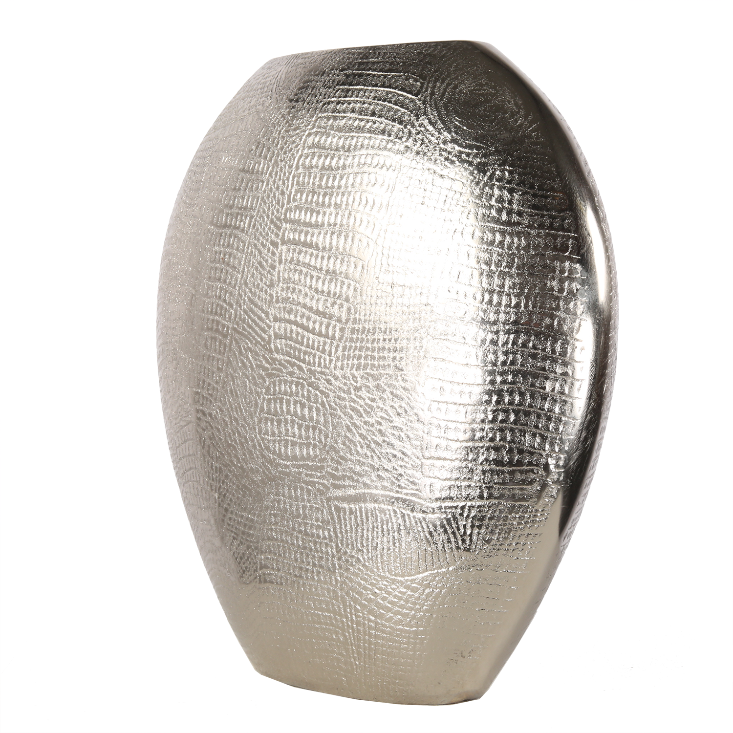 Vase Firenze medium raw nickel - Afbeelding 2