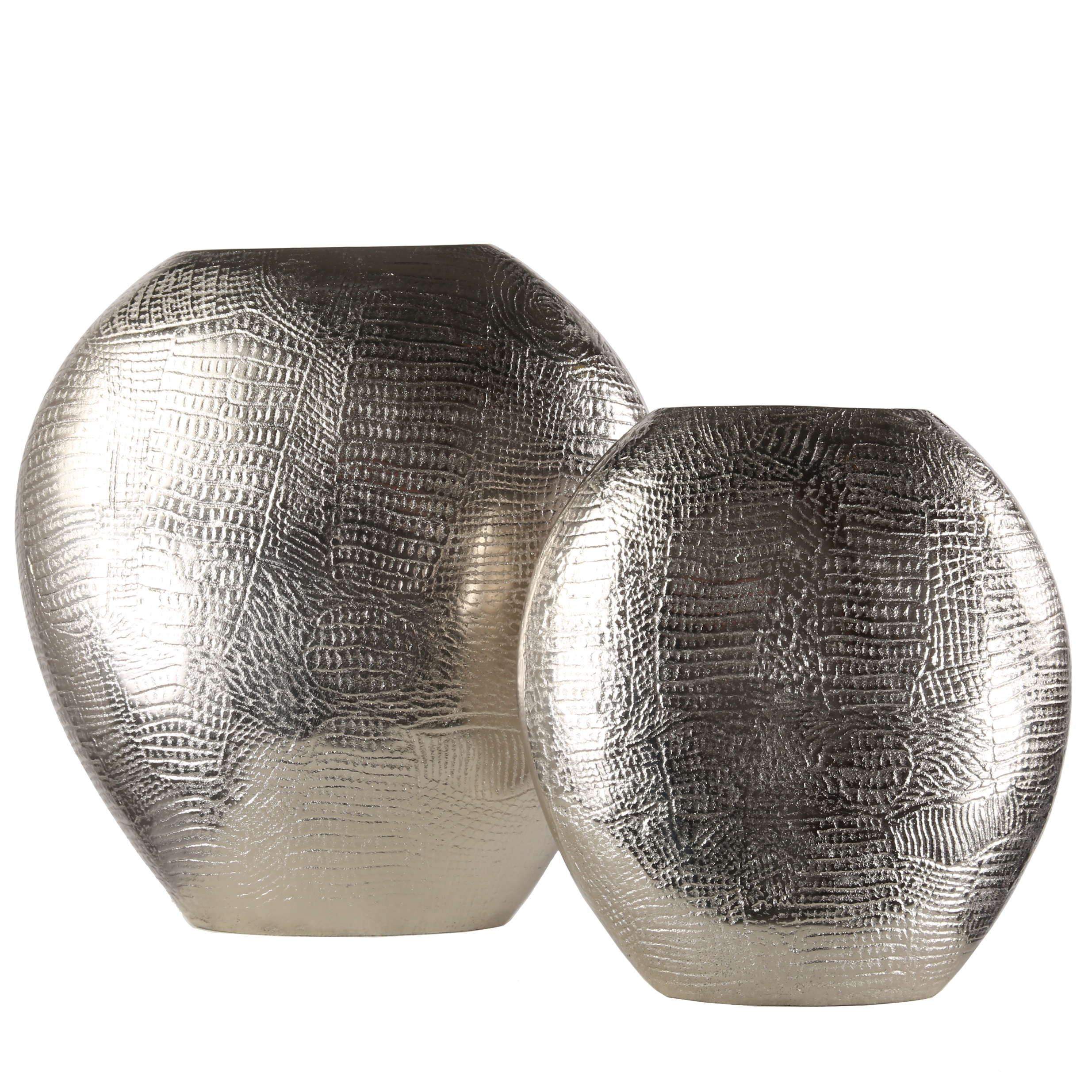 Vase Firenze medium raw nickel - Afbeelding 4