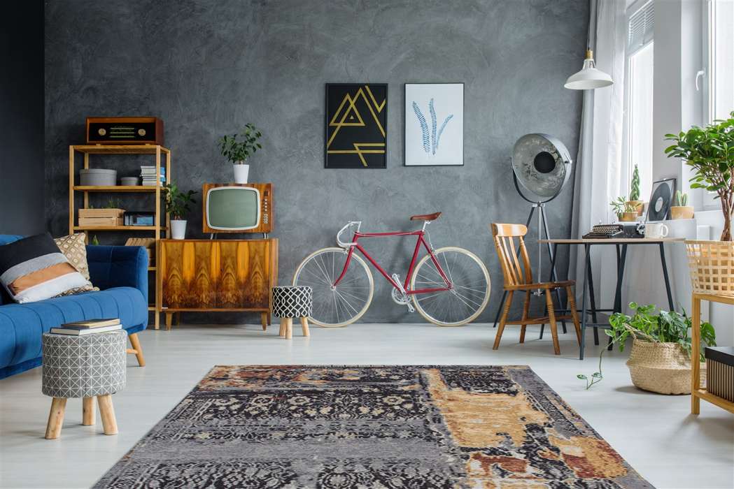 Blaze 500 multi/blauw 75x150cm - Afbeelding 2