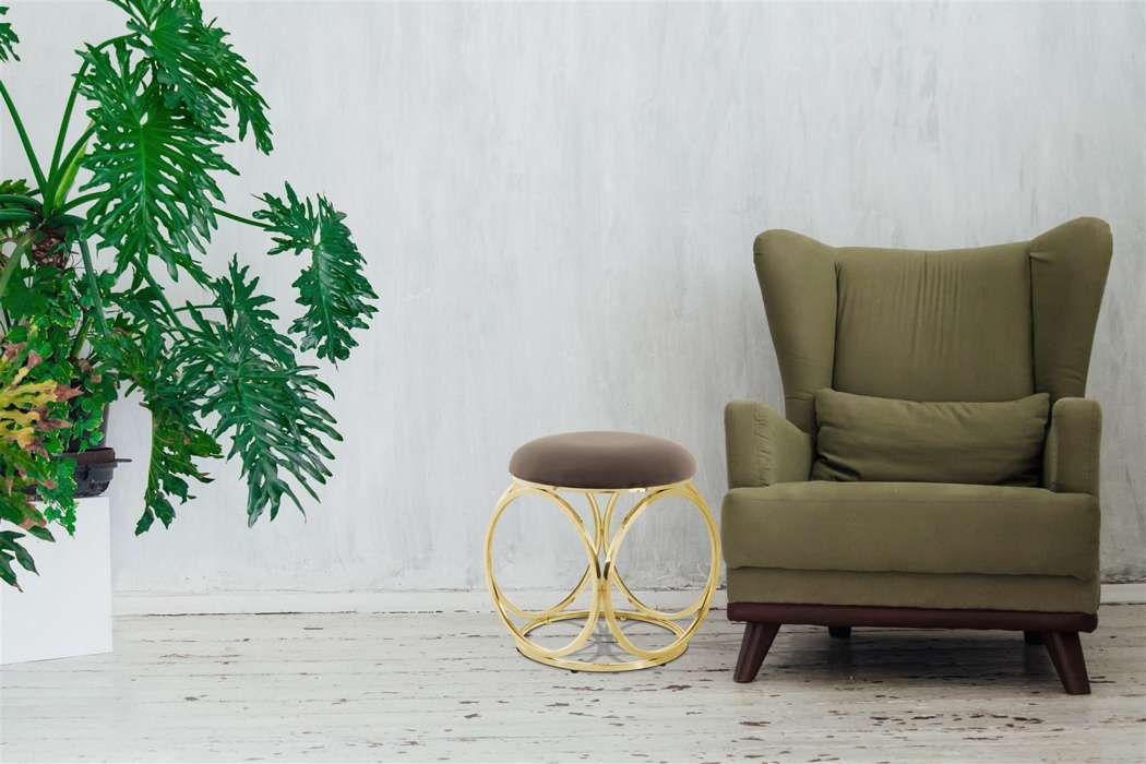 Krukje Whitney 325 taupe / gold - Afbeelding 2