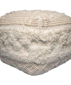 Pouf Bohist 125 Natural 50cm x 50cm