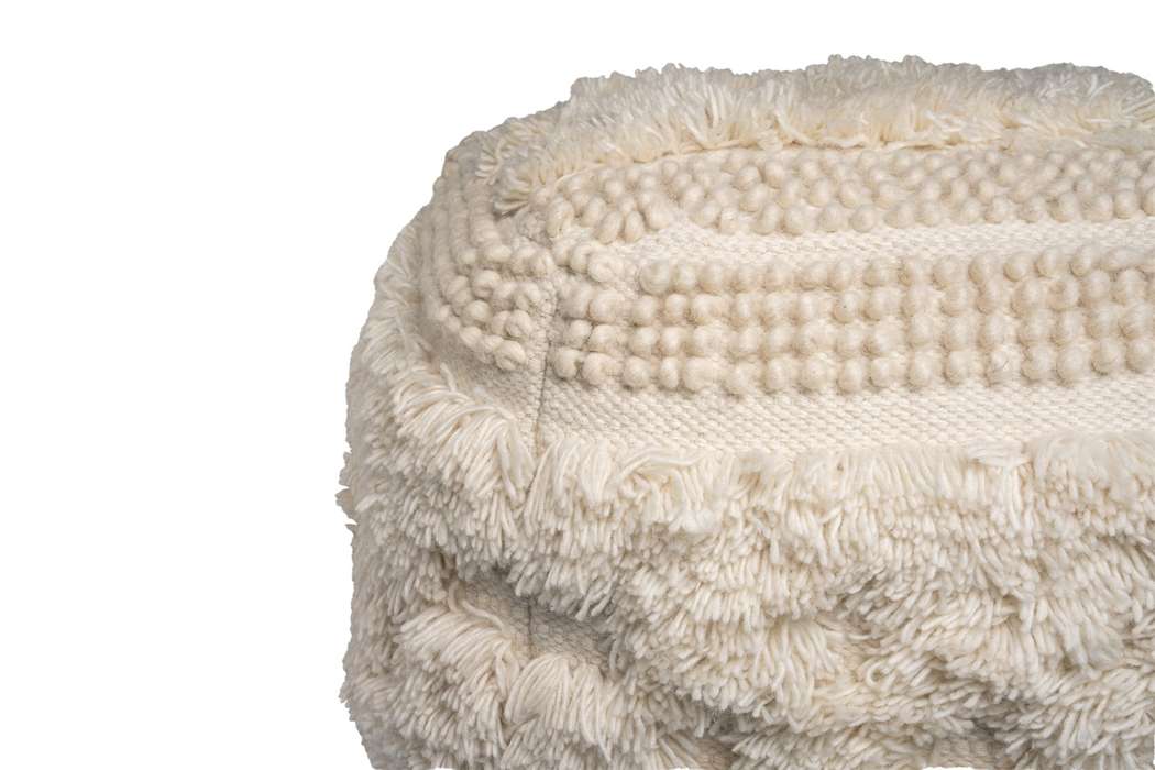 Pouf Bohist 125 Natural 50cm x 50cm - Afbeelding 4