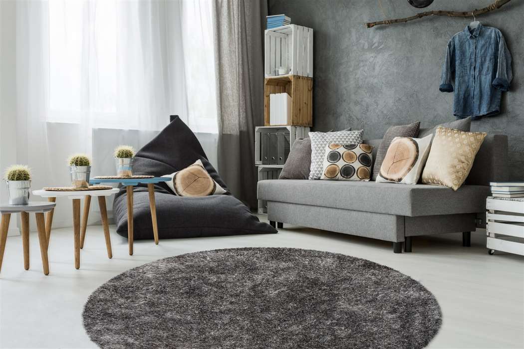 Diamond 725 grijs/wit 120x120cm - Afbeelding 2