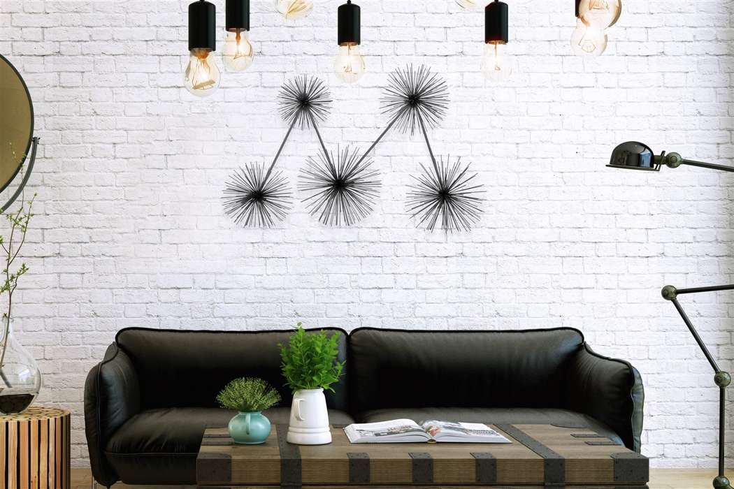 Wand Deco Domizil 325 zwart - Afbeelding 2