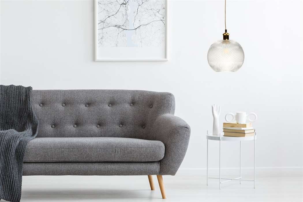 Hanglamp Neptun clear/grijs - Afbeelding 2