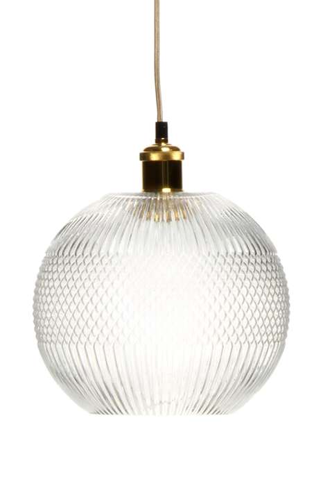 Hanglamp Neptun clear/grijs