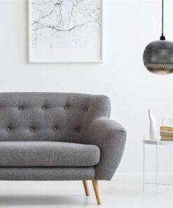 Alternative view of Hanglamp Neptun zilver/grijs