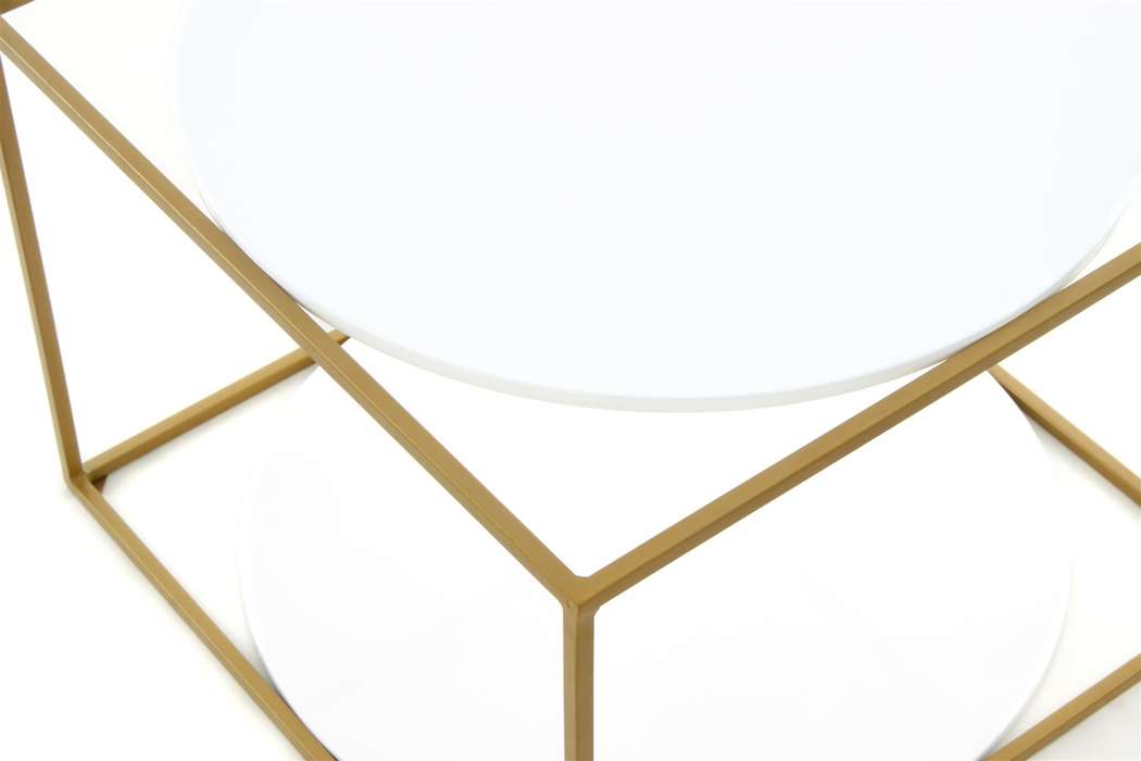 Sidetable Cody 110 wit/goud - Afbeelding 3