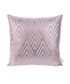 Alternative view of Decorative cushion Prisma 225 set of 2 taupe / gold